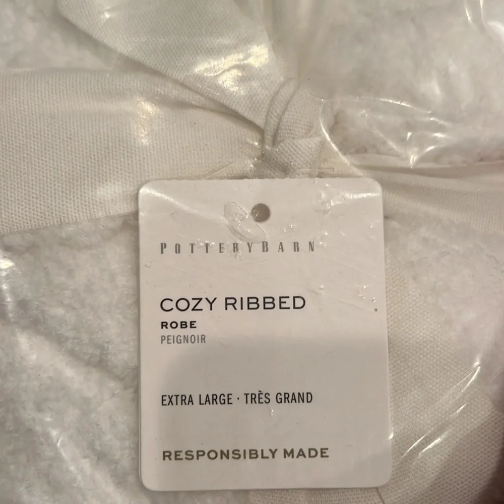 Pottery Barn Cozy Ribbed Robe - Picture 4 of 5